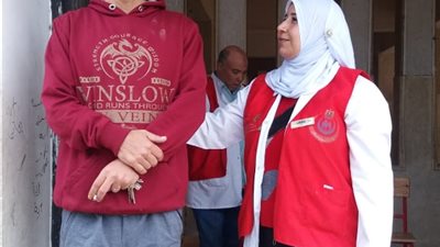 نقل حملة 100 مليون صحة للجان الاستفتاء بكفر الزيات 