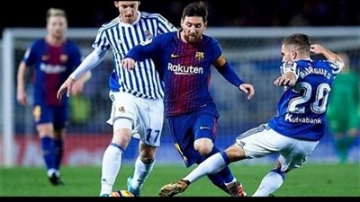 برشلونة يعزز تفدمه وريال سوسيداد يقلص الفارق