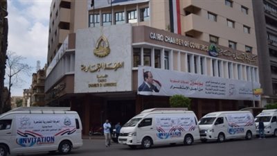 10 أتوبيسات تخصصها«الغرف التجارية»لنقل المغتربين للجان الاستفتاء