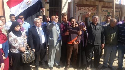 هندسة طنطا تشارك فى العرس الديمقراطى لإستفتاء التعديلات الدستورية