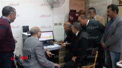وكيل تعليم بورسعيد يتابع الاستفتاء من غرفة العمليات بالمديرية