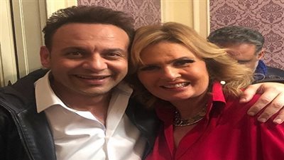 مصطفى قمر يروج لعمل مع يسرا على انستجرام