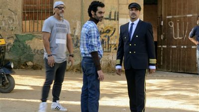 صور| كواليس تصوير فيلم محمد سعد الجديد «محمد حسين»