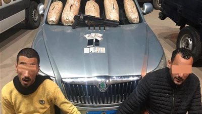 ضبط 10 كيلو بانجو بحوزة شخصين بدمياط