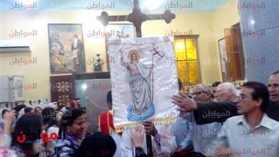 فيديو| كنائس أسيوط تقيم قداس عيد القيامة وسط تعزيزات أمنية مكثفة