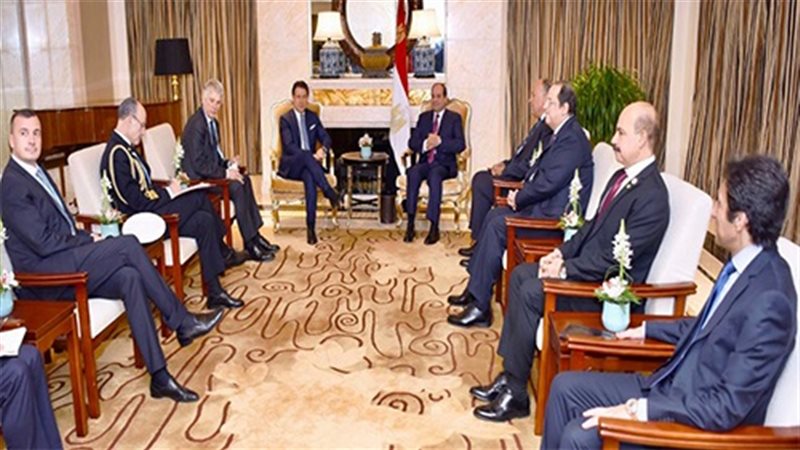 لقاء الرئيس السيسي