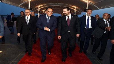 رئيس الوزراء اللبناني: نتطلع للاستفادة من تجربة مصر في التنمية