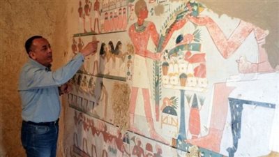 «وزيري» يعلن تفاصيل الكشف الأثري الجديد بالهرم 