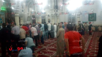 صور| توافد المصلين لأداء صلاة التراويح بمسجد التوبة في البحيرة