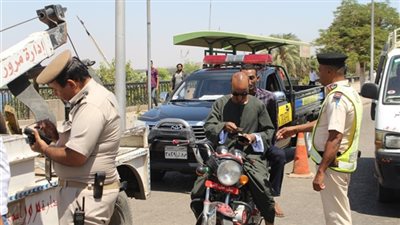 تحرير 571 مخالفة مرورية بحملات مرورية في أسوان 