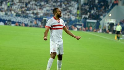 «كهربا» يتقدم بالهدف الأول للأبيض في مباراة الزمالك والداخلية 