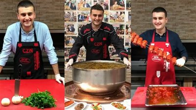 فيديو| طباخ تركي يبهر نشطاء موقع التواصل الأجتماعي 