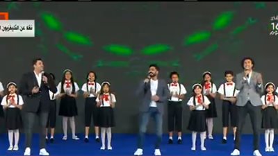 صور| تامر حسني يُشعل احتفالية عيد الفطر 2019 مع «علي ربيع»