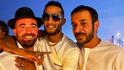 محمد رمضان يشعل تويتر مجددًا بعد نشر صورة له رفقة مطرب إسرائيلي