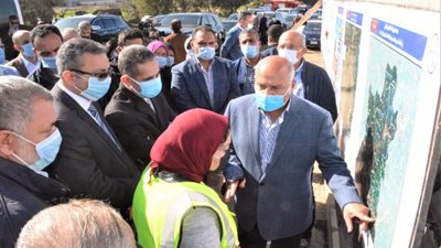 بالصور.. وزير النقل ومحافظ الغربية يتفقدان عدداً من الطرق بالمحافظة