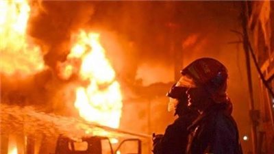 السيطرة على حريق نشب في منطقة المستعمرة في قنا