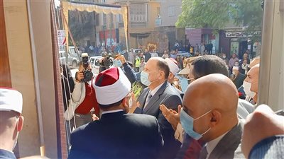 وزير الأوقاف ومحافظ أسيوط يفتتحان مسجد اليوسفي بمركز ديروط