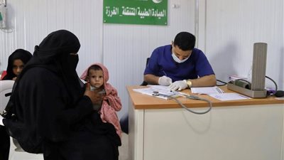 مركز الملك سلمان يقدم خدمات طبية بمديرية حرض بـ محافظة حجة في اليمن
