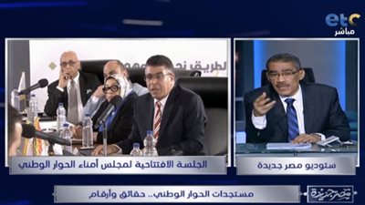 ضياء رشوان: مجلس أمناء الحوار الوطني 