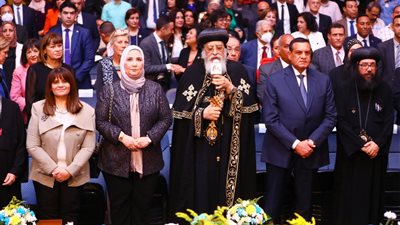 البابا تواضروس يشارك احتفالية مرور 60 سنة على تأسيس أسقفية الخدمات