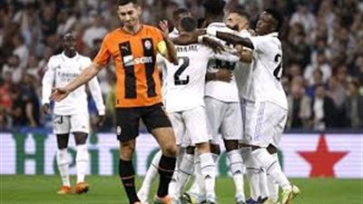 ريال مدريد بالعلامة الكاملة يفوز على شاختار الأوكراني 