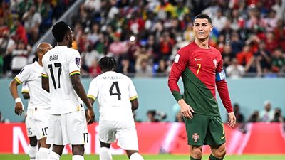 البرتغال تضرب غانا بثلاثية وتحصد ثلاث نقاط في بداية مشوار اللقب