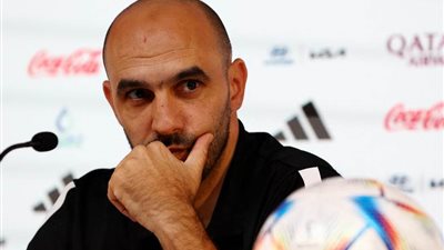 الركراكي: سنلعب من أجل منصات التتويج وقائد الأسود لن يتواجد أمام كرواتيا
