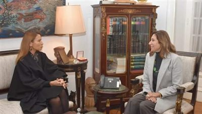 وزيرة الثقافة تلتقي المدير الإقليمي لليونسكو لبحث سبل التعاون المشترك