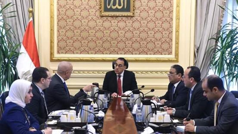 اجتماع مدبولي ووزير