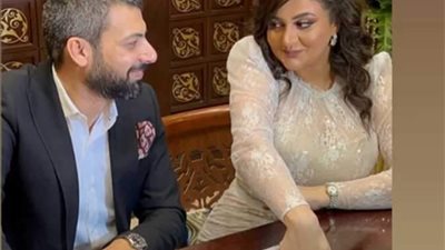 هيثم شاكر يشهد على عقد قران المطربة شذى على رجل أعمال