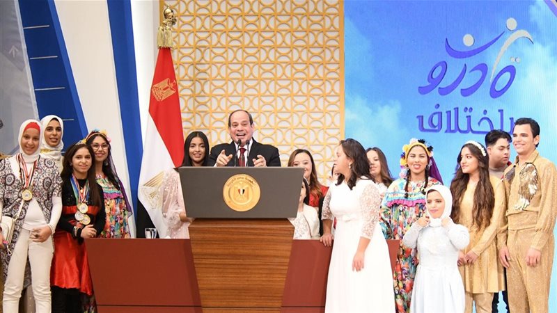 الرئيس في احتفالية