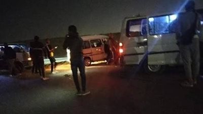 مصرع 3 أشخاص إثر حادث مروري بطريق مصر إسكندرية الصحراوي