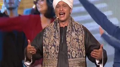 وائل الفشني يعرب عن سعادته بعد غنائه أمس أمام الرئيس السيسي
