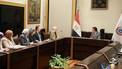وزير الصحة يستقبل مدير الوكالة الأمريكية للتنمية الدولية في مصر
