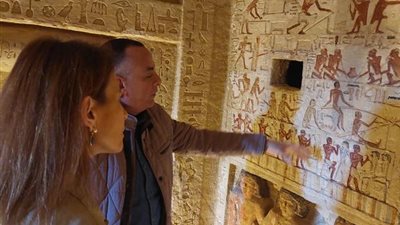  زيارة مدير المكتب الإقليمي لليونسكو لمنطقة آثار سقارة
