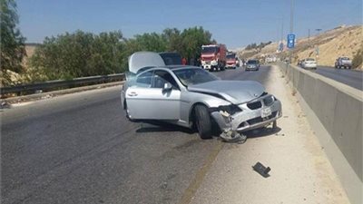 إصابة 4 أشخاص إثر حادث تصادم بالطريق الدولي بكفر الشيخ