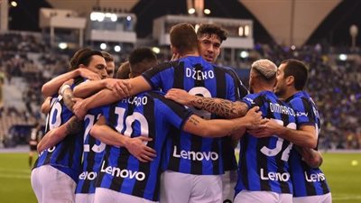 إنتر ميلان بطلًا لكأس السوبر الإيطالي بثلاثية تاريخية في ميلان