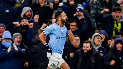 محرز يقود مانشستر سيتي للفوز على توتنهام برباعية في البريميرليج 