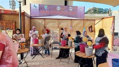 شباب ورياضة الشرقية تنفذ ملتقى حرفي لتعلم صناعة النجف بمدينة بلبيس