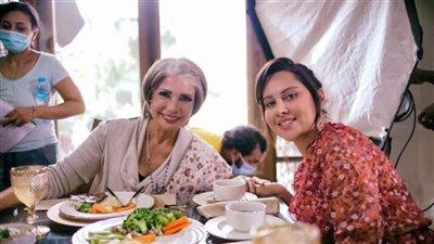 ياسمين رئيس تستعرض مشاهد من فيلمها الجديد 