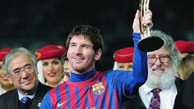 ميسي يتصدر قائمة الفائزين بجائزة أفضل لاعب في كأس العالم للأندية 