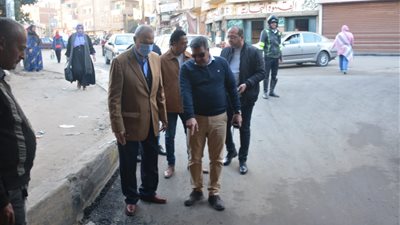 محافظ القليوبية يتفقد أعمال الرصف لنفق سعد زغلول بمدينة بنها