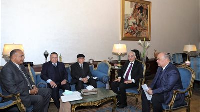 وزير التربية والتعليم يستقبل وفد المجلس العربي للطفولة والتنمية