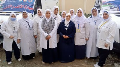 صحة البحيرة تنظم قافلة طبية مجانية بقرية الحرية بحوش عيسى