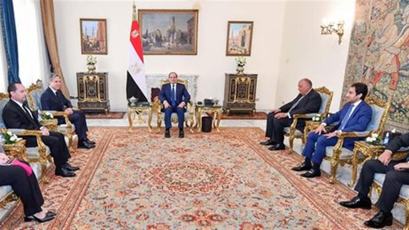الرئيس السيسي يستقبل