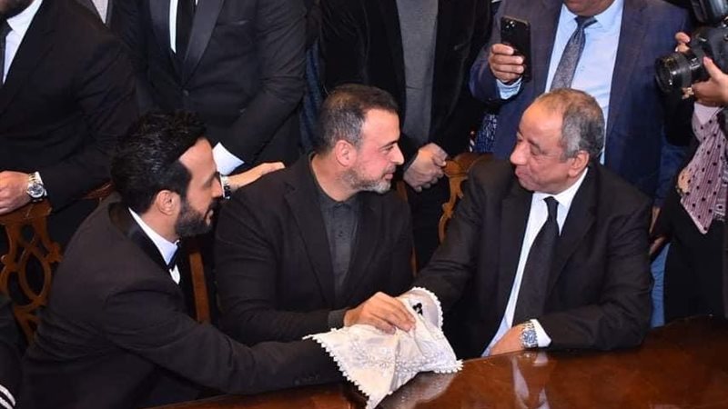 عقد قران الفنان أحمد