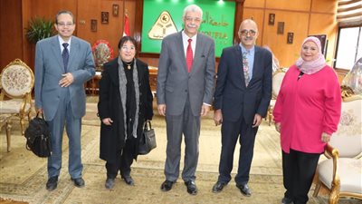 جامعة المنوفية تستضيف الفنانة سميرة عبد العزيز والقائمين على ملتقى السرد العربي