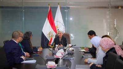 وزيرة البيئة تناقش مع البنك المركزي تمويل مشروعات المناخ