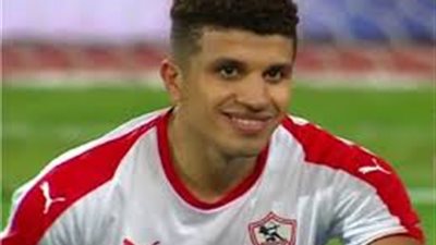 محمد عبد الغني يشارك في مران الزمالك