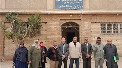 انطلاق فعاليات قافلة اختبارات محو الأمية بمشاركة جامعة حلوان بدهشور